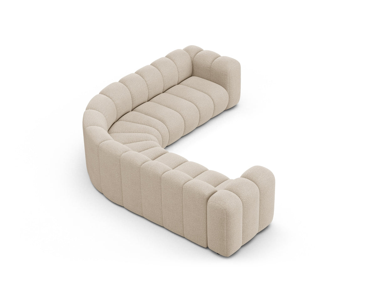 Divano Angolare Simmetrico Componibile Lupine, 6 Posti, 280x280x70
