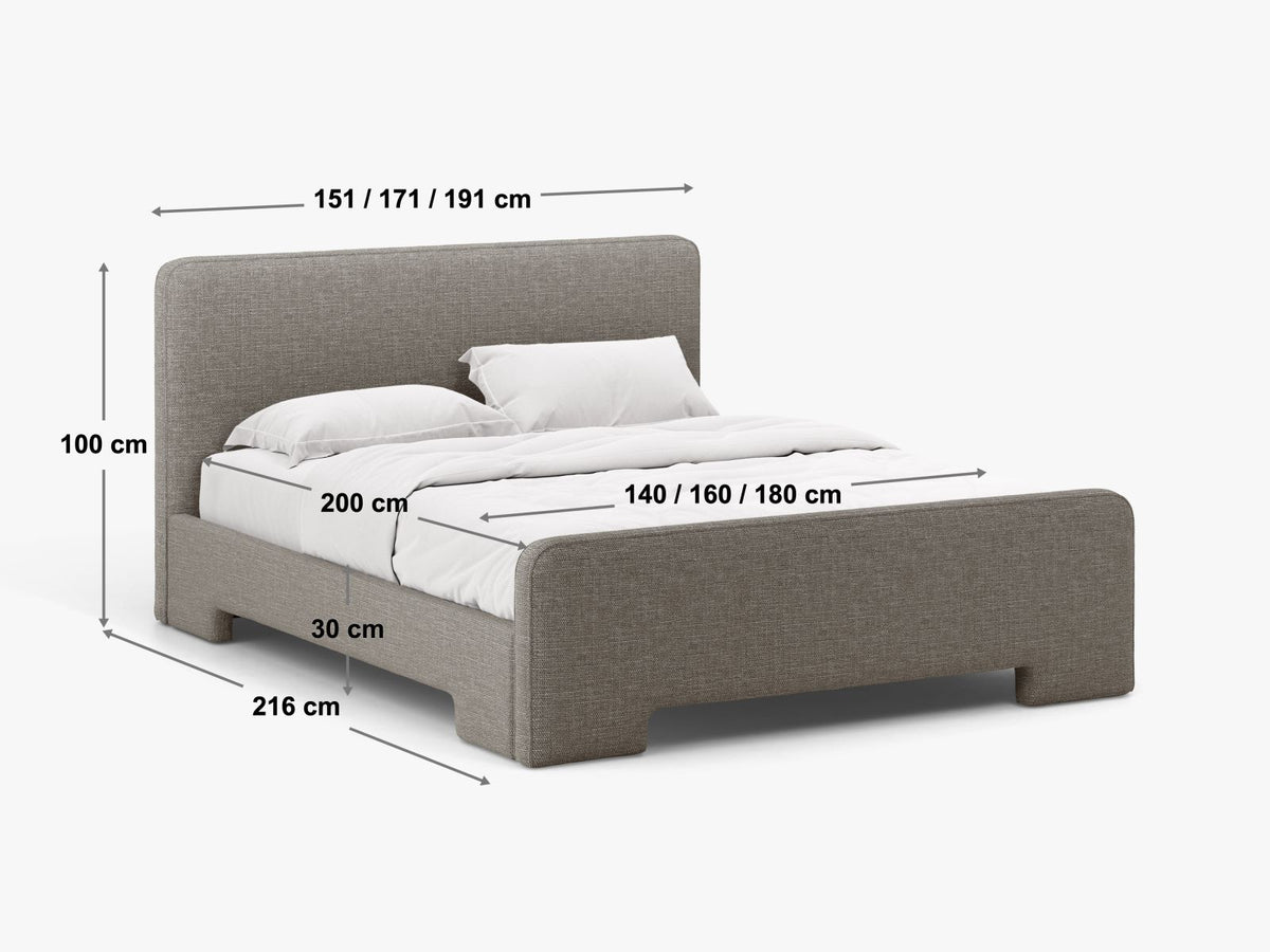 Letto con Testata Eda