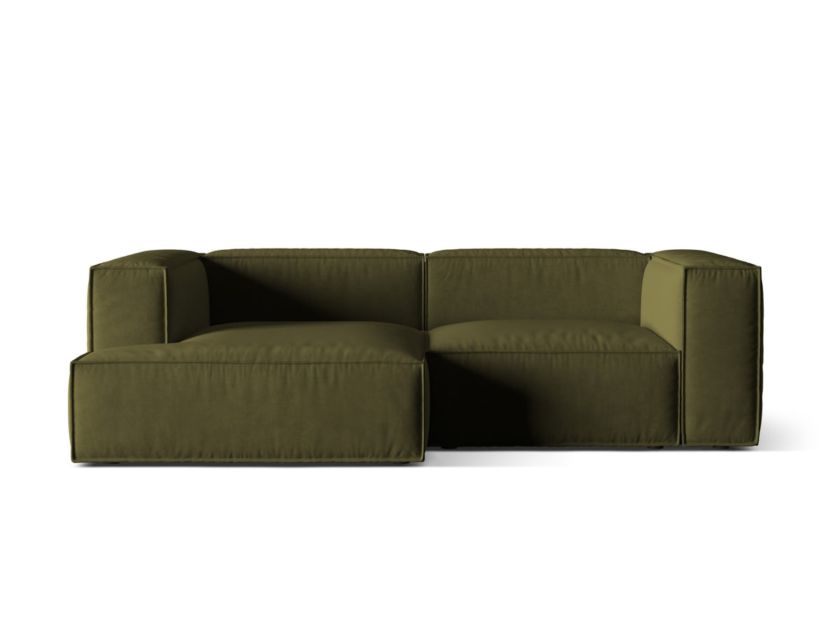 Divano Angolare Componibile Nuria, 3 Posti, 147x252x72