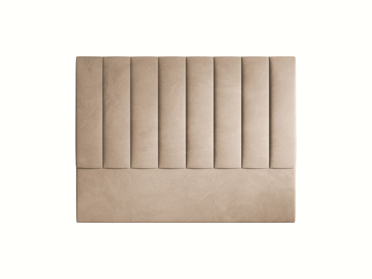Testiera Marl Alta 120 cm - Beige Mandorla 160x200