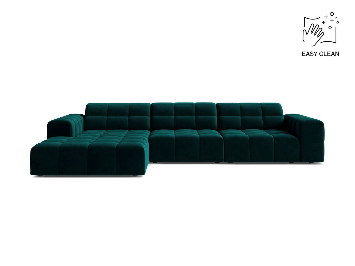 Divano Angolare Jennifer, 4 Posti, 167x294x78