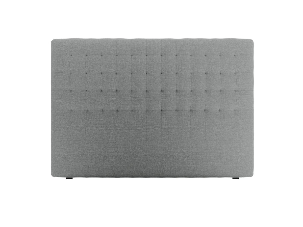 Testiera Nova Alta 120 cm - Grigio 180x200