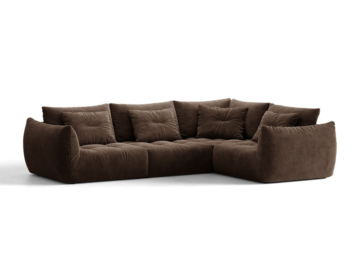 Divano Angolare Componibile Bloom, 3 Posti, 222x316x97