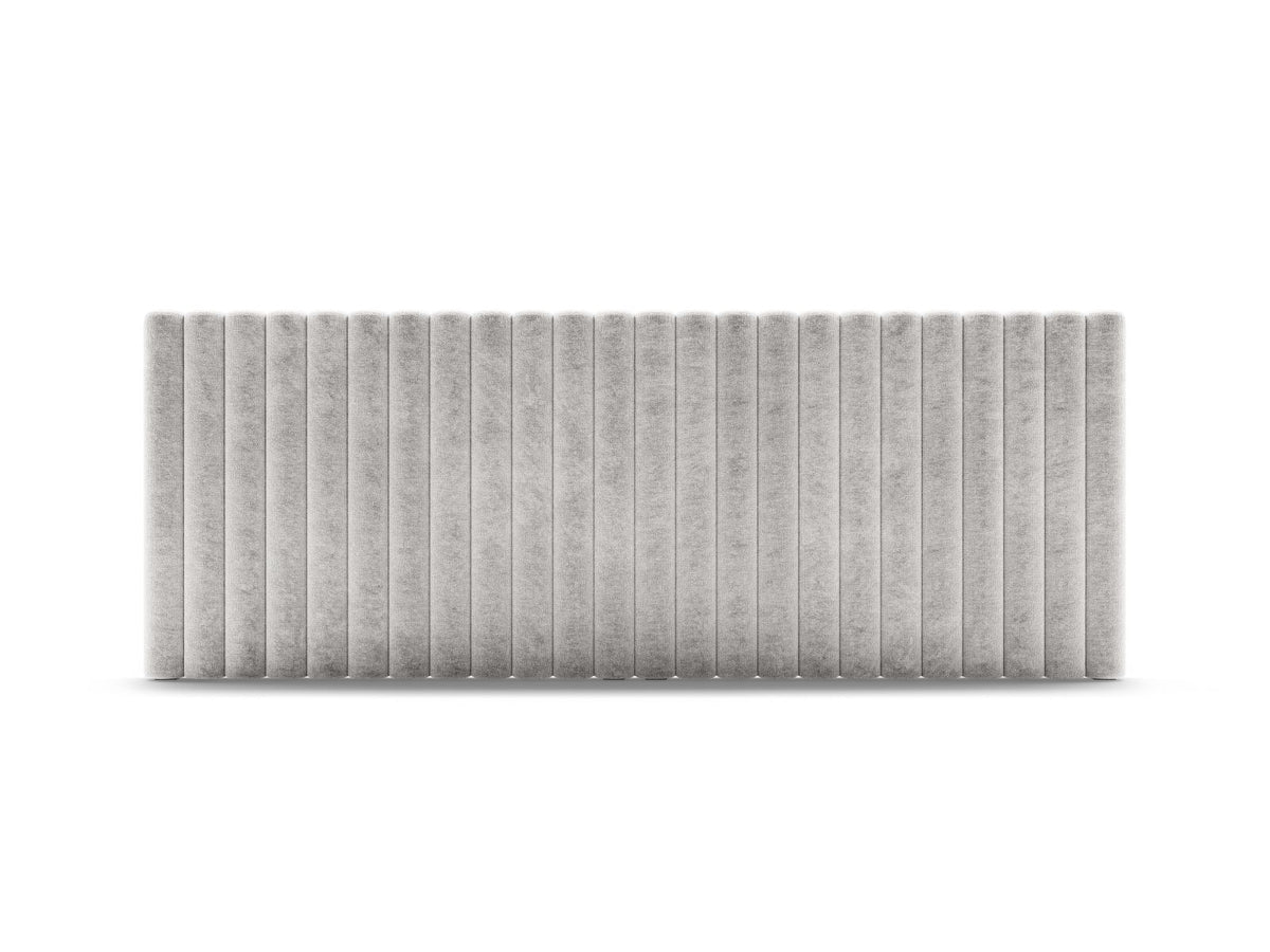 Testata del Letto, "Mistero", 240x13x95 - Grigio Chiaro