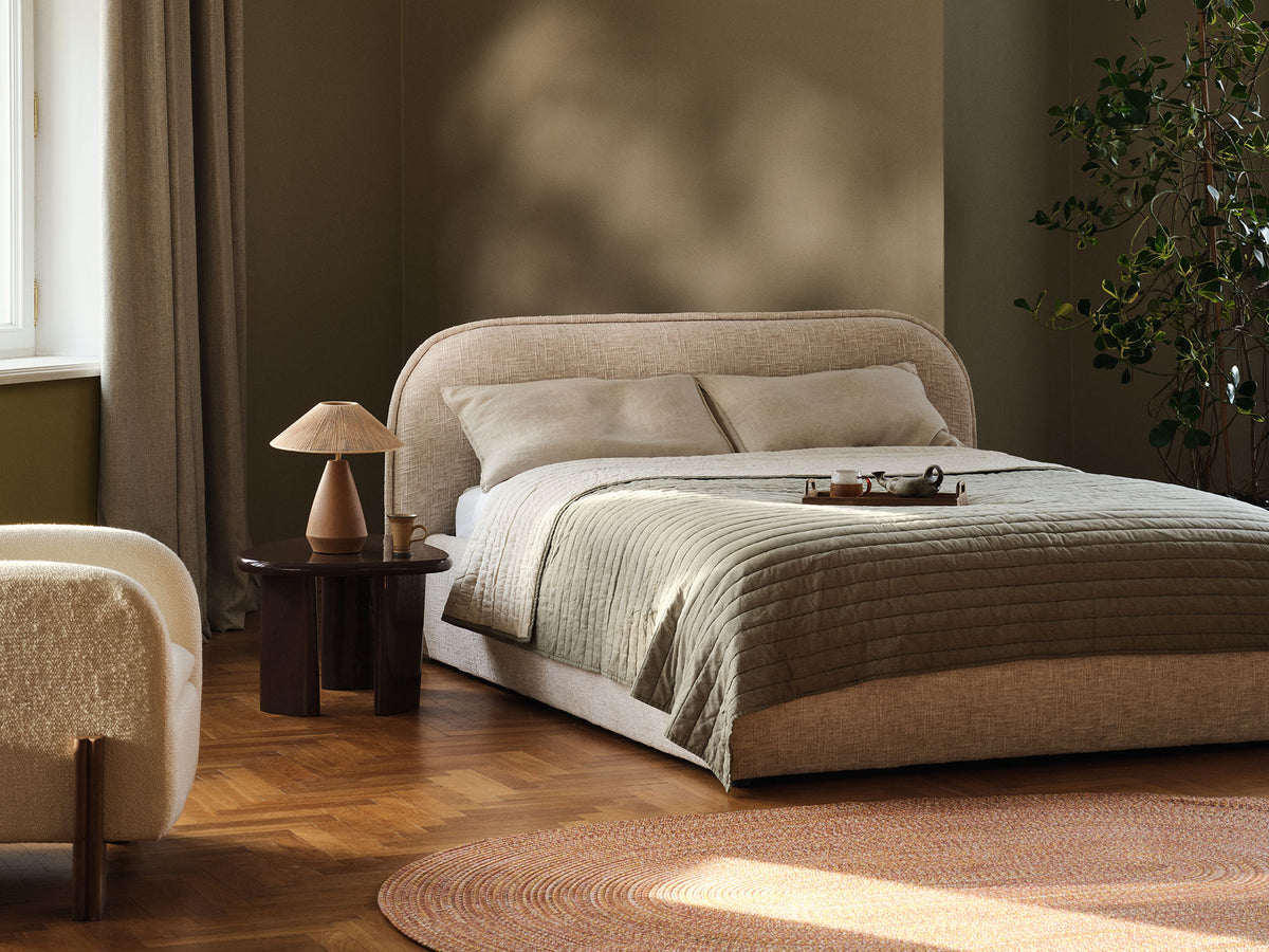 Letto Contenitore con Testata Murada