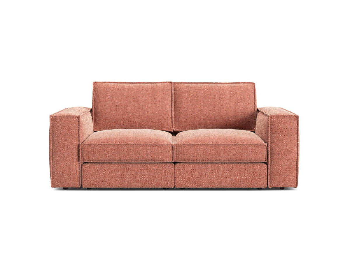 Divano Modulare, "Pola", 2 Posti, 206x103x88 - Rosso