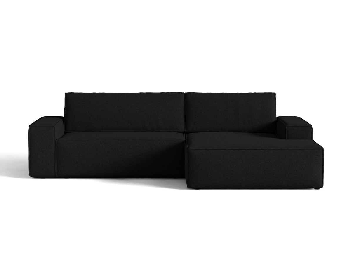 Divano Letto Angolare con Contenitore Jodie, 3 Posti, 151x246x86