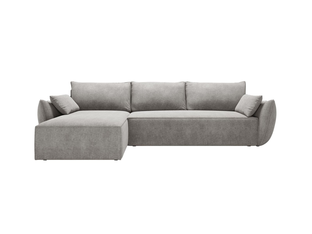 Divano Letto Angolare con Contenitore Kaelle, 4 Posti, 168x262x87