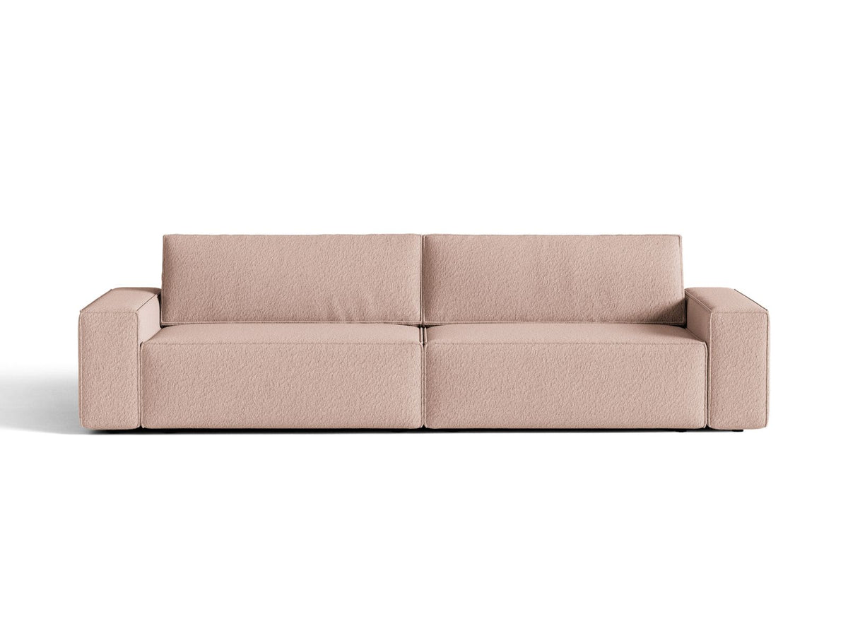 Divano Letto con Contenitore Jodie, 3 Posti, 107x247x86
