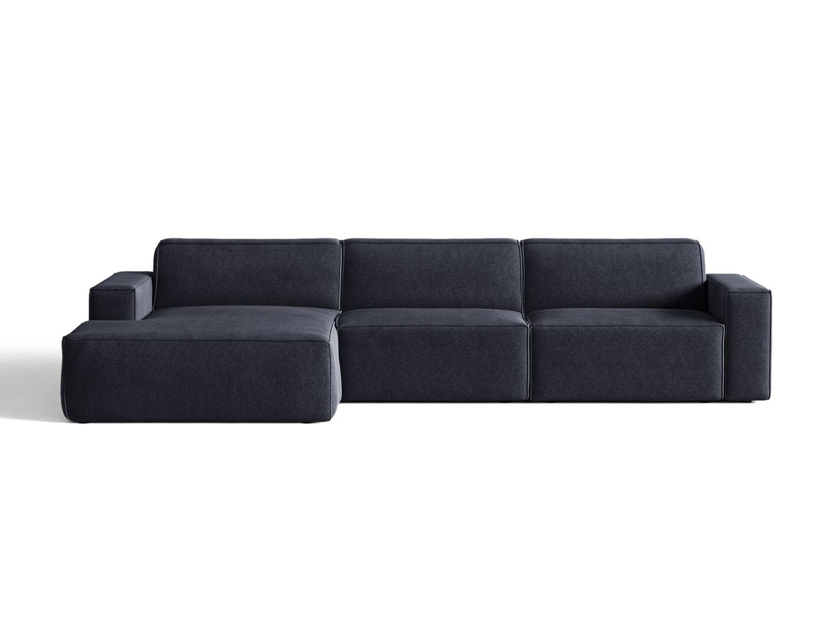 Divano Angolare Componibile Jodie, 4 Posti, 162x284x77