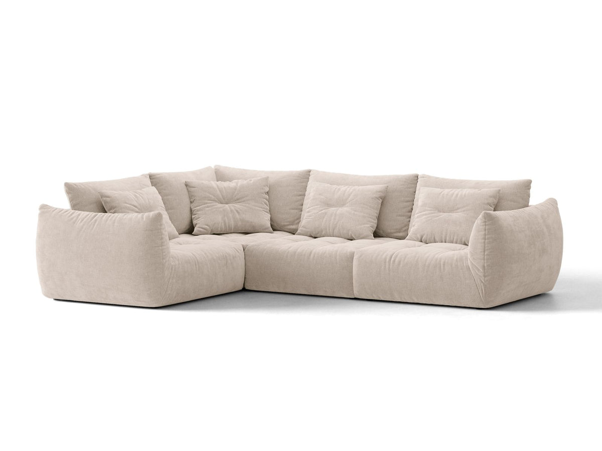 Divano Angolare Componibile Bloom, 3 Posti, 222x316x97