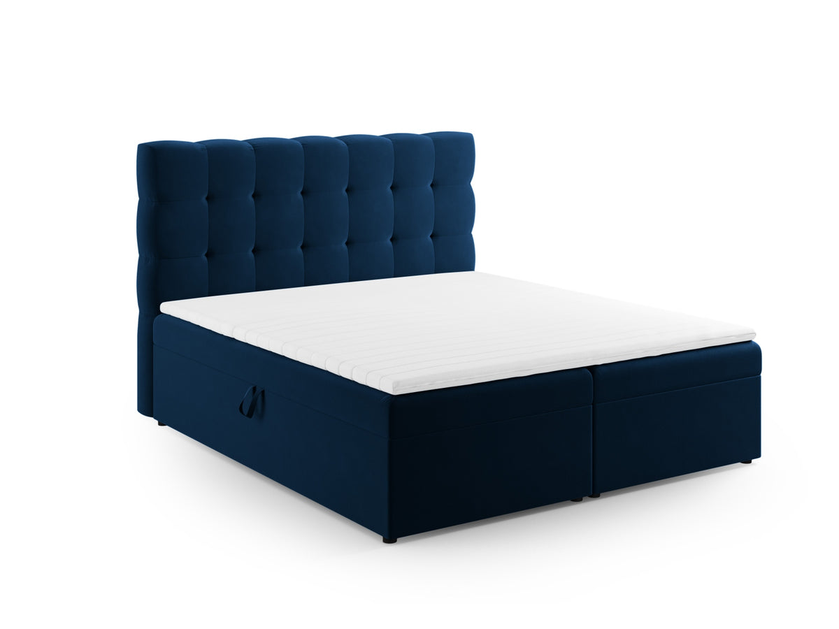 Letto: testiera + molle/materasso + coprimaterasso, "Mamaia", 210x180x125