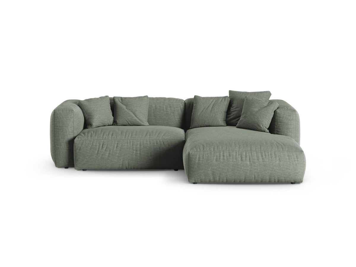 Divano Angolare Componibile XL Martina Seduta Profonda, 2 Posti, 176x280x75