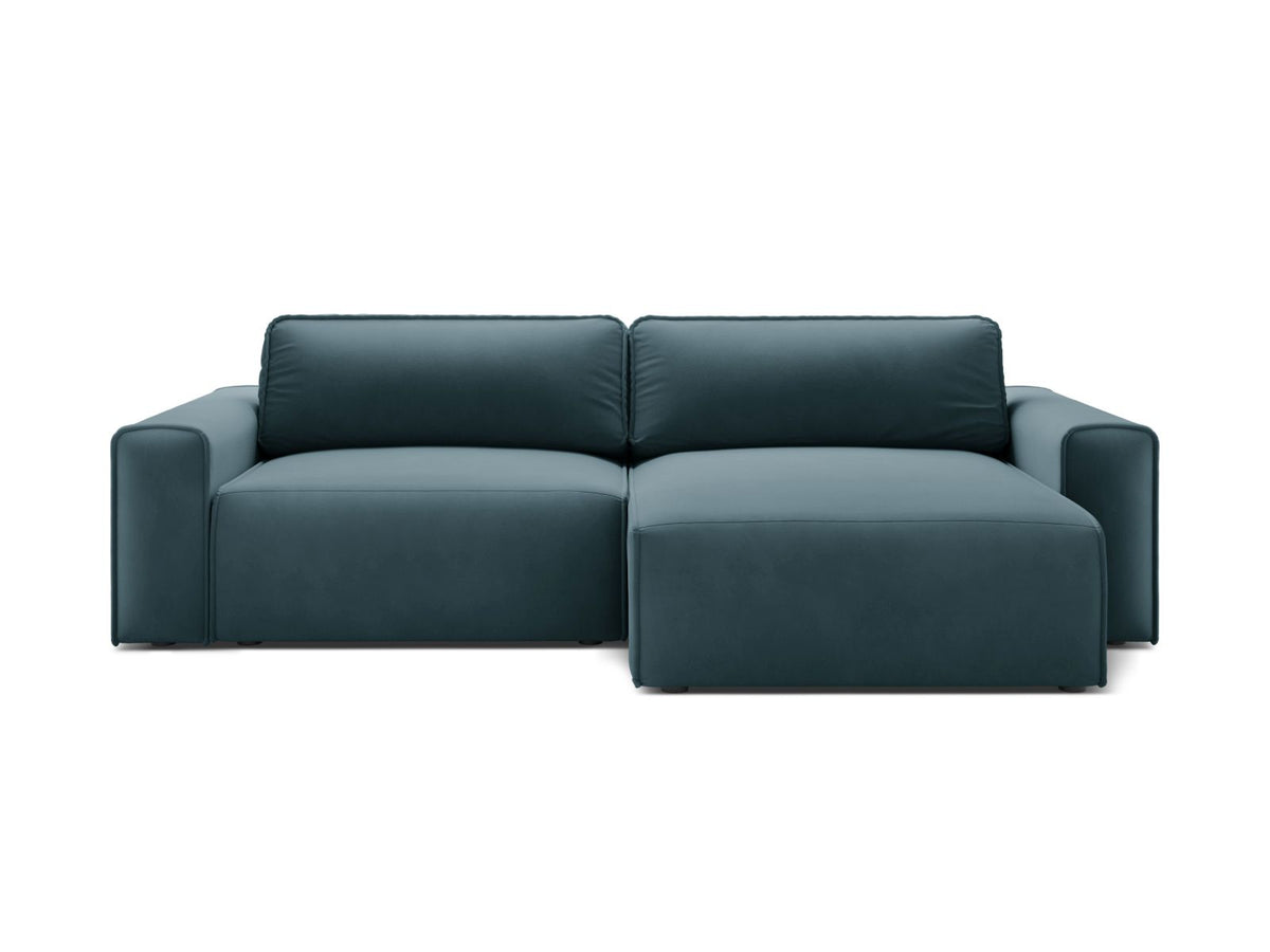 Divano Letto Angolare con Contenitore Victor, 3 Posti, 148x246x83