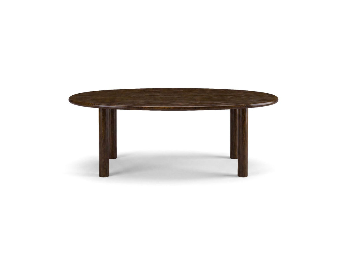 Tavolo da Pranzo, "Izzie", 6 Posti, 180x100x76 - Rovere Noce