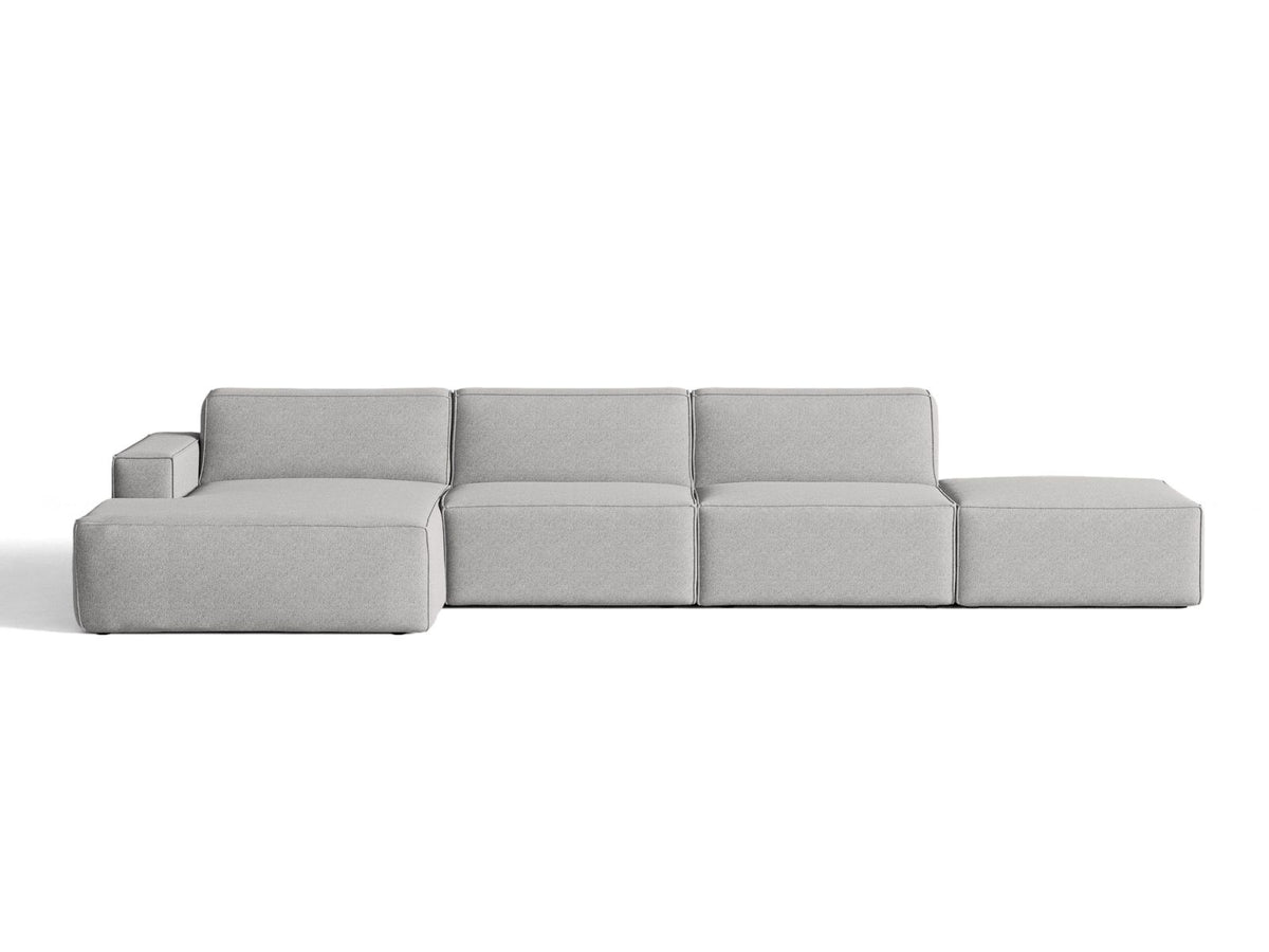 Divano Angolare Componibile Jodie, 5 Posti, 162x341x77