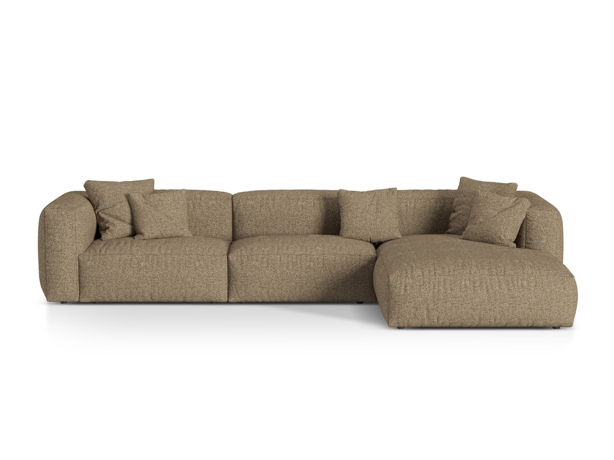 Divano Angolare Componibile XL Martina, 3 Posti, 176x330x75