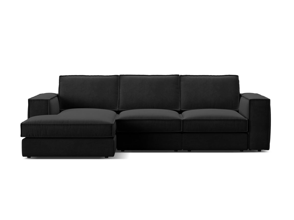 Divano Angolare Componibile Pola, 3 Posti, 158x284x88