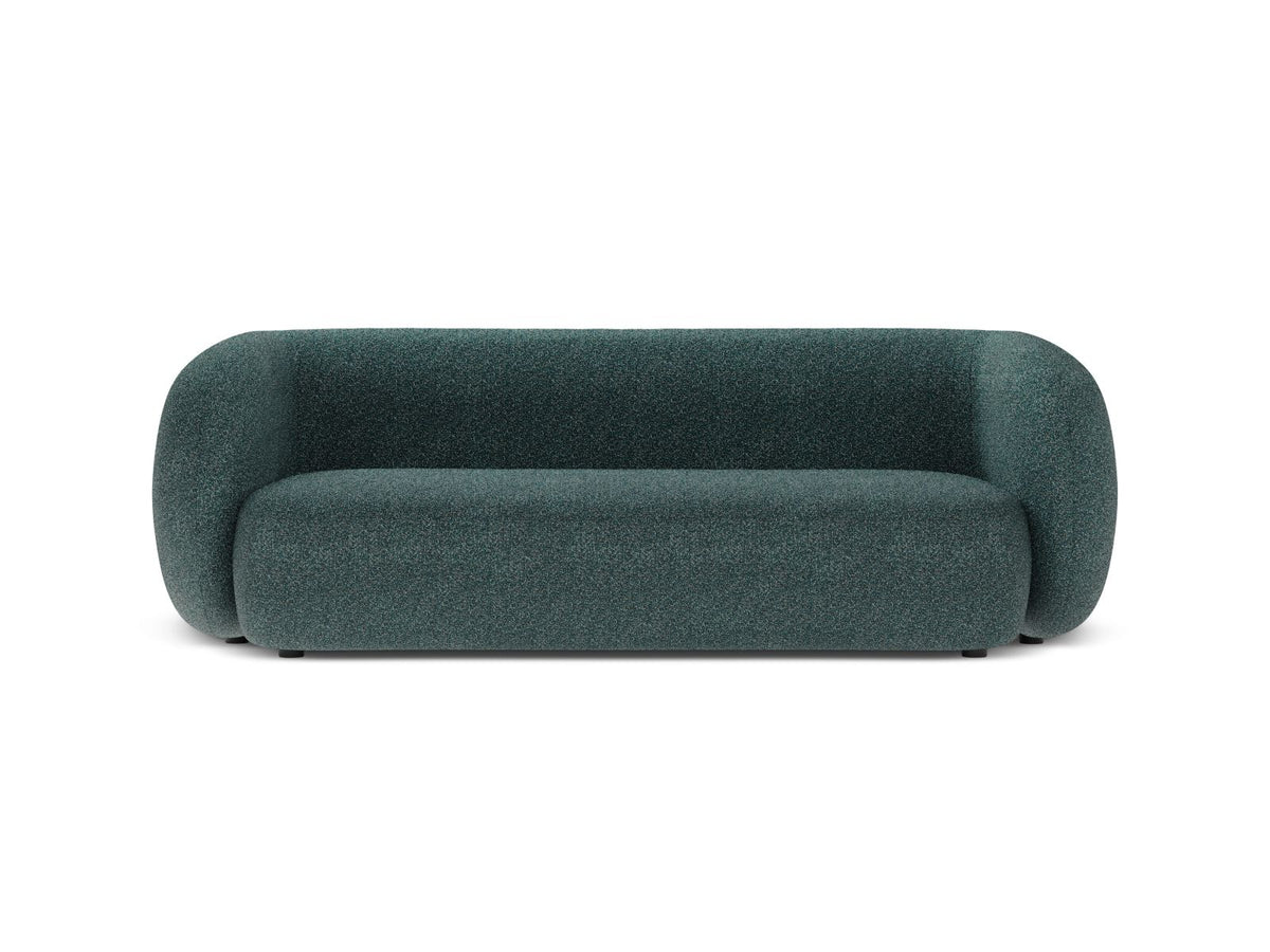 Divano Modulare, "Kate", 3 Posti, 213x99x76 - Verde Blu Melange