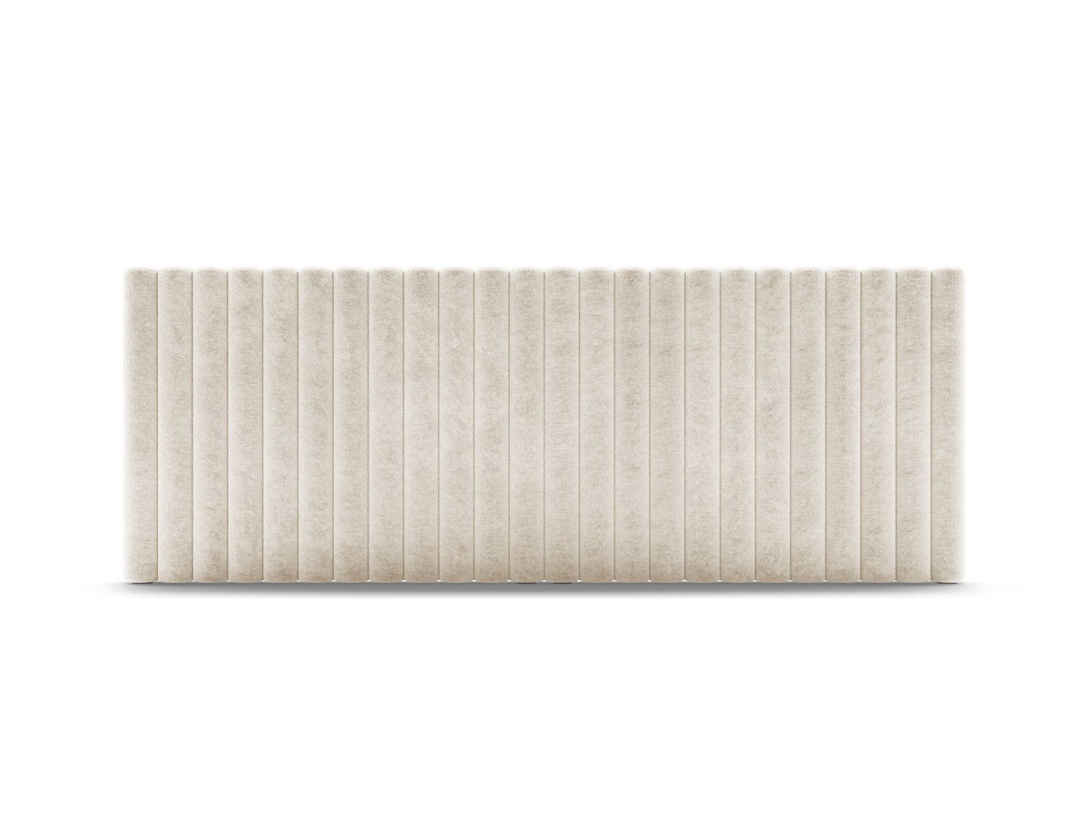 Testata del Letto, "Mistero", 240x13x95 - Beige Chiaro