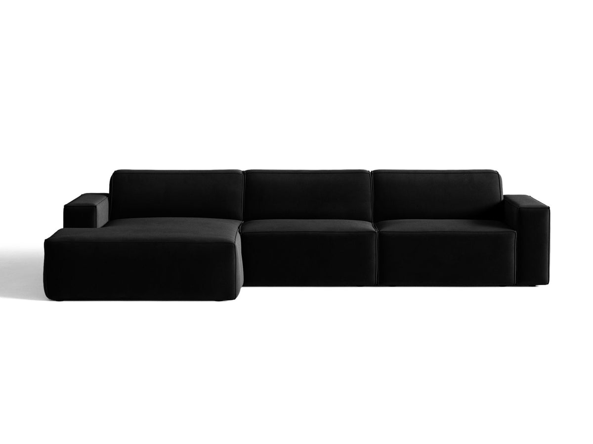 Divano Angolare Componibile Jodie, 4 Posti, 162x284x77