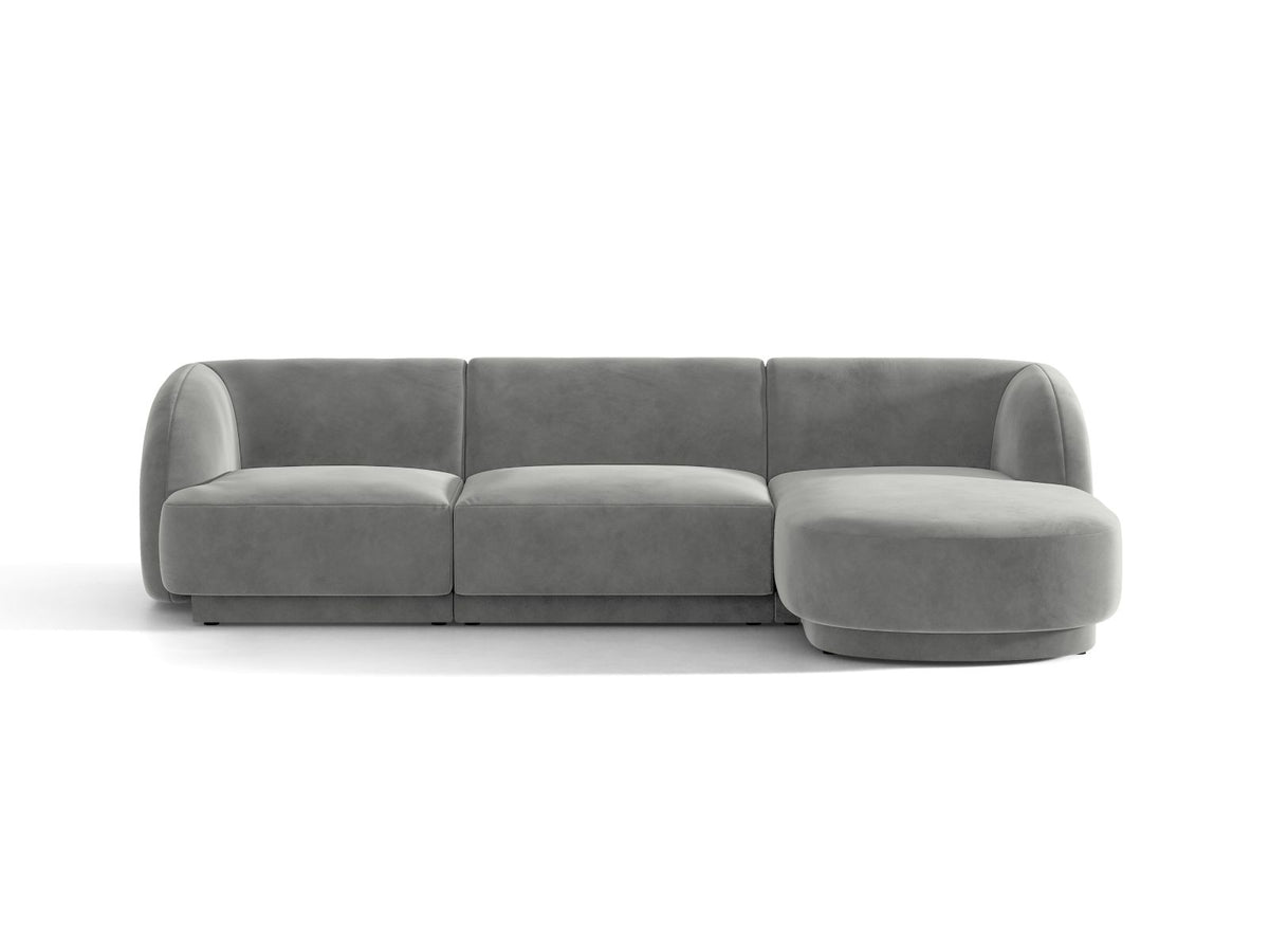Divano Angolare Miley, 4 Posti, 156x255x70