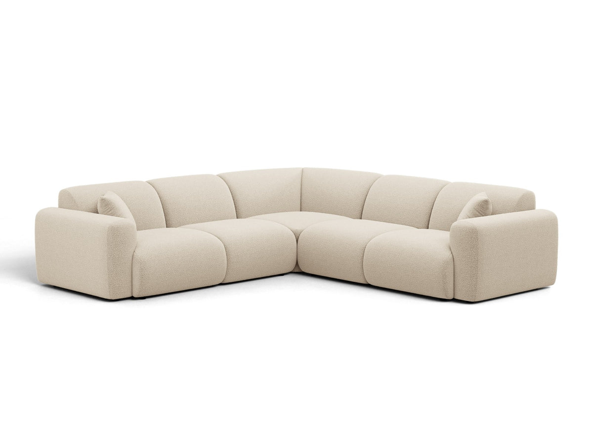 Divano Angolare Simmetrico Molino, 5 Posti, 252x252x72