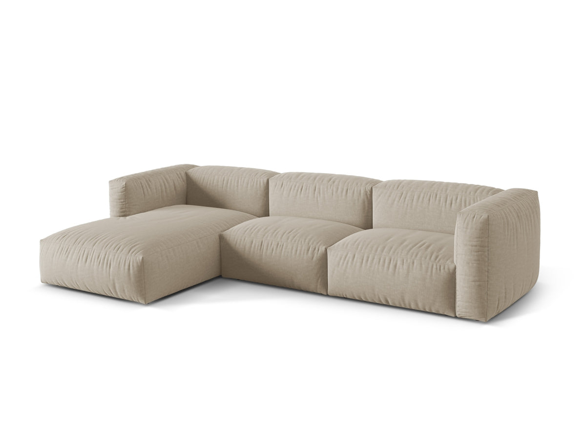 Divano angolare componibile , "Martina", 3 posti, 330x176x75