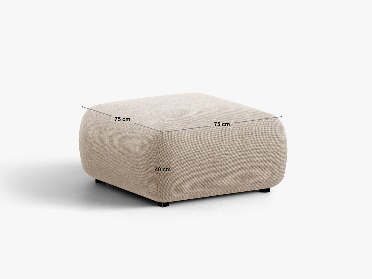Pouf Molino, 75x75x40