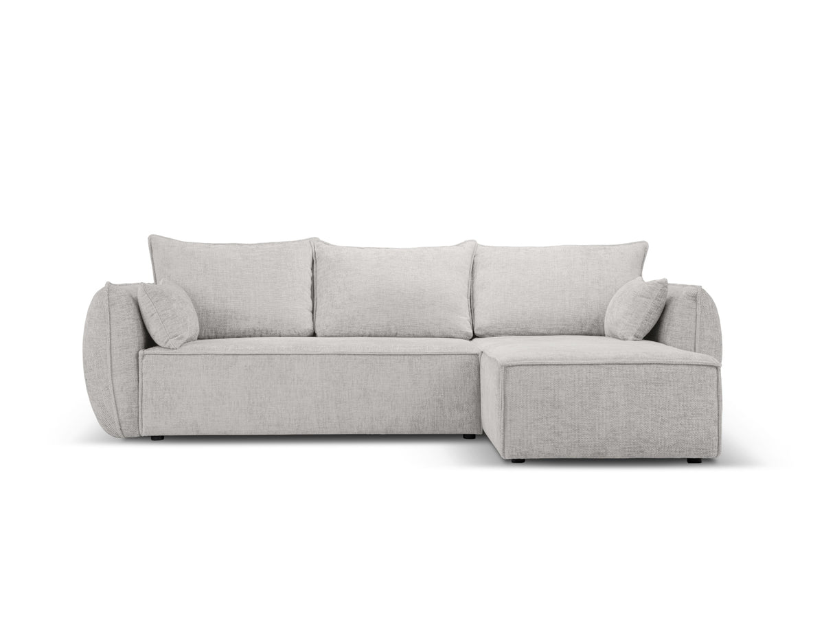 Divano angolare con funzione letto e box, "Kaelle", 4 posti, 252x165x87