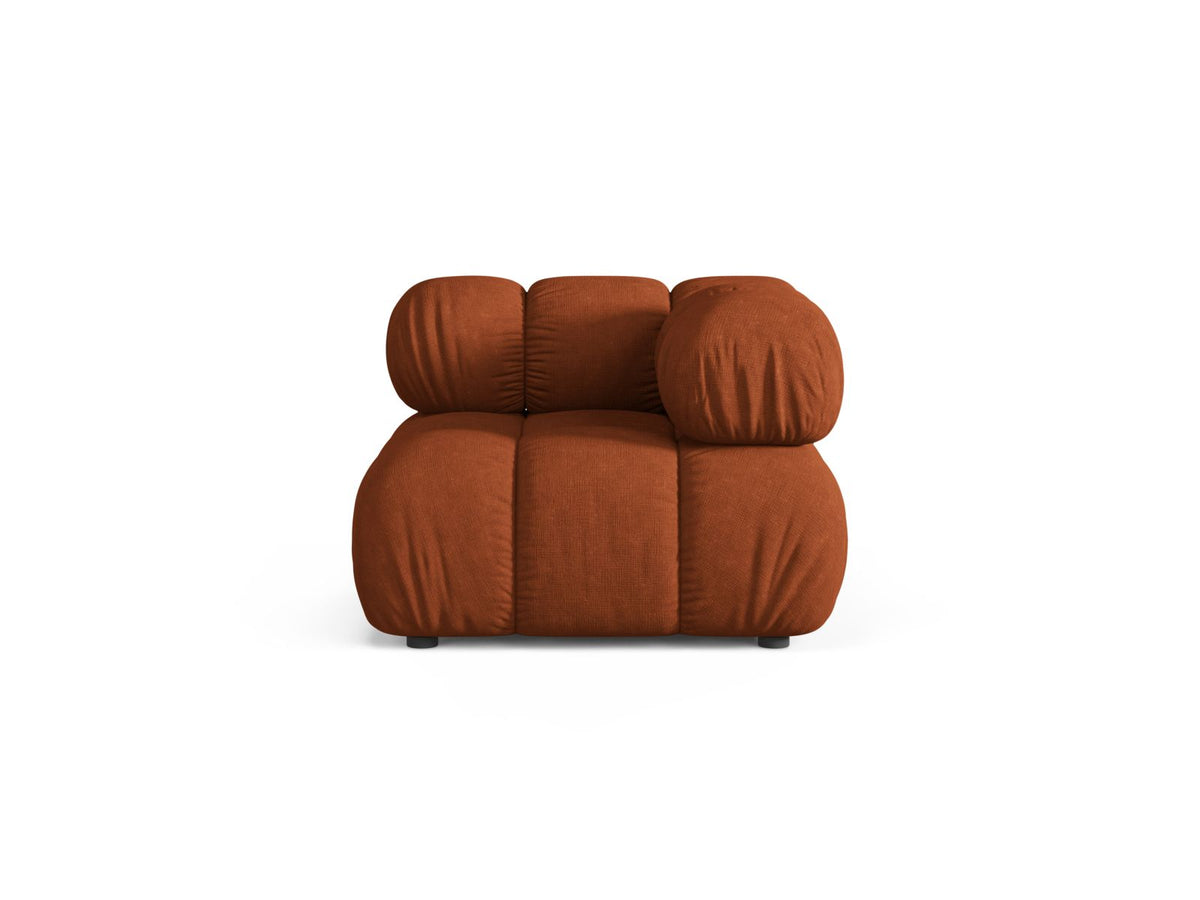 Modulo Angolare, "Bellis", 1 Posto, 94x94x70 - Mattone