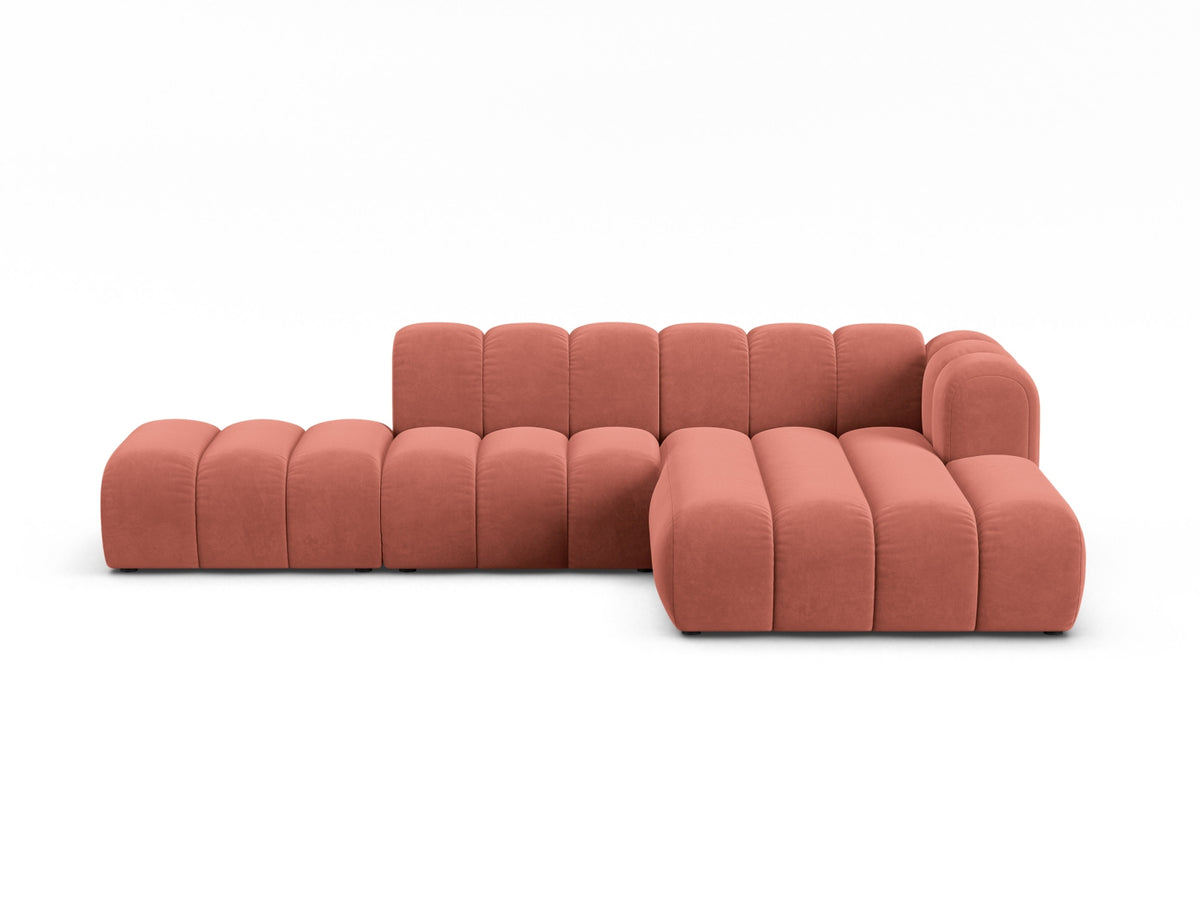 Divano Angolare Componibile Aperto Lupine, 5 Posti, 177x299x70