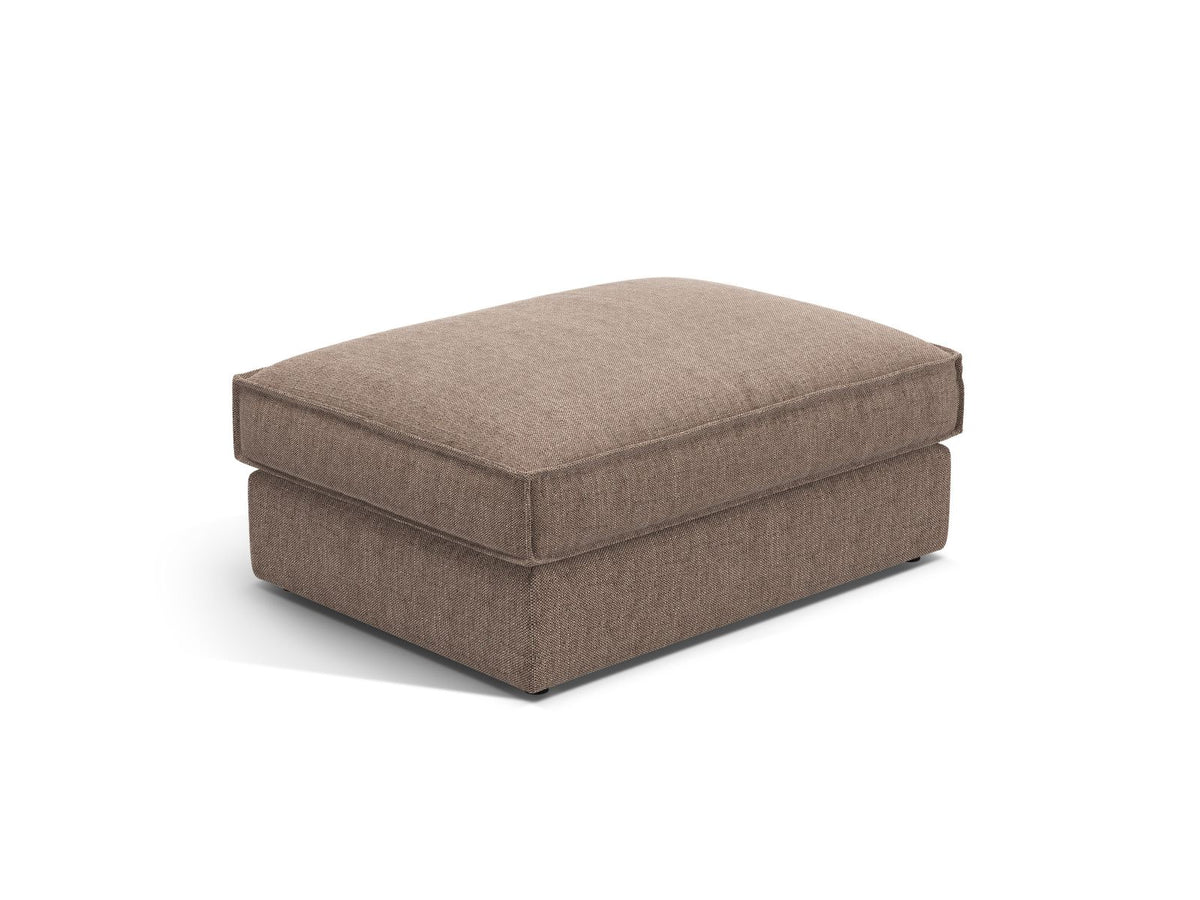 Pouf, "Pola", 1 Posto, 103x78x44 - Marrone Chiaro