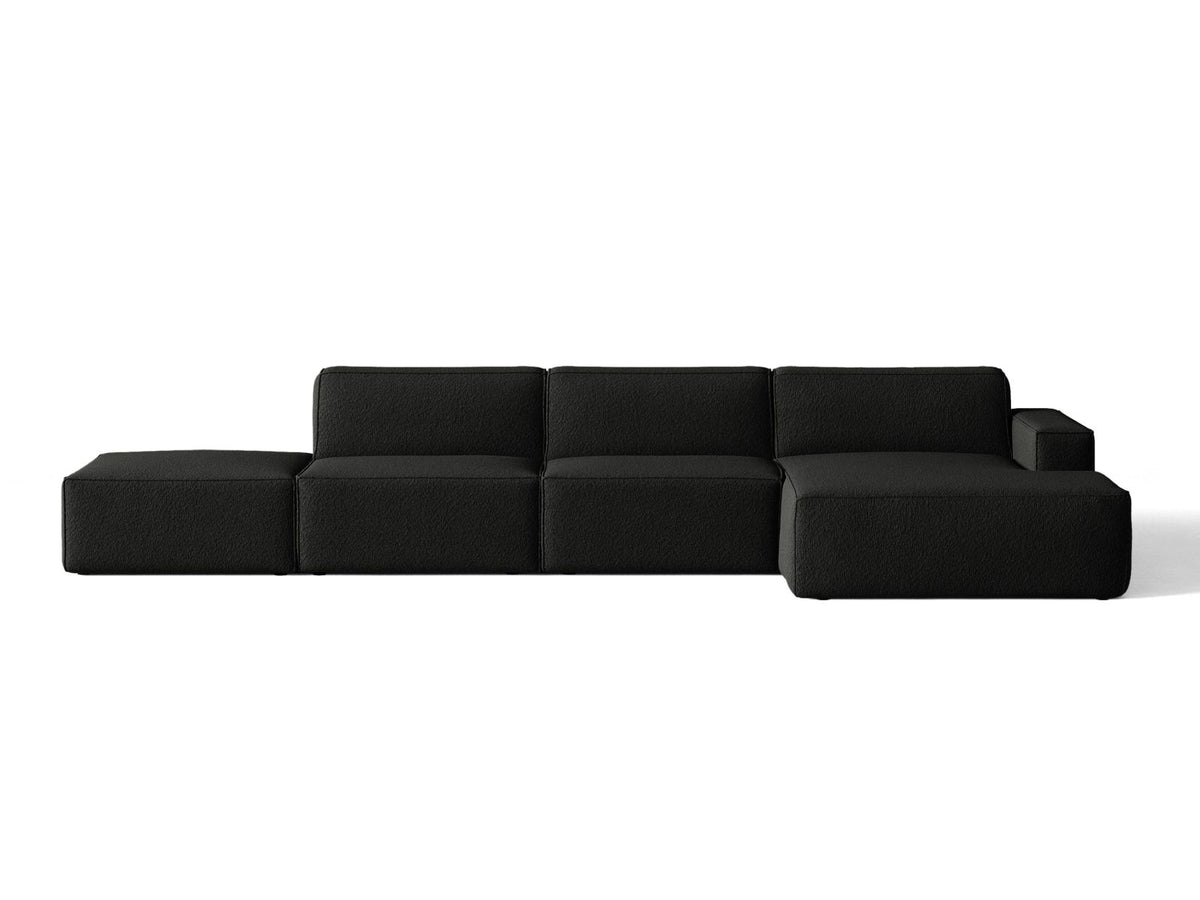 Divano Angolare Componibile Jodie, 5 Posti, 162x341x77