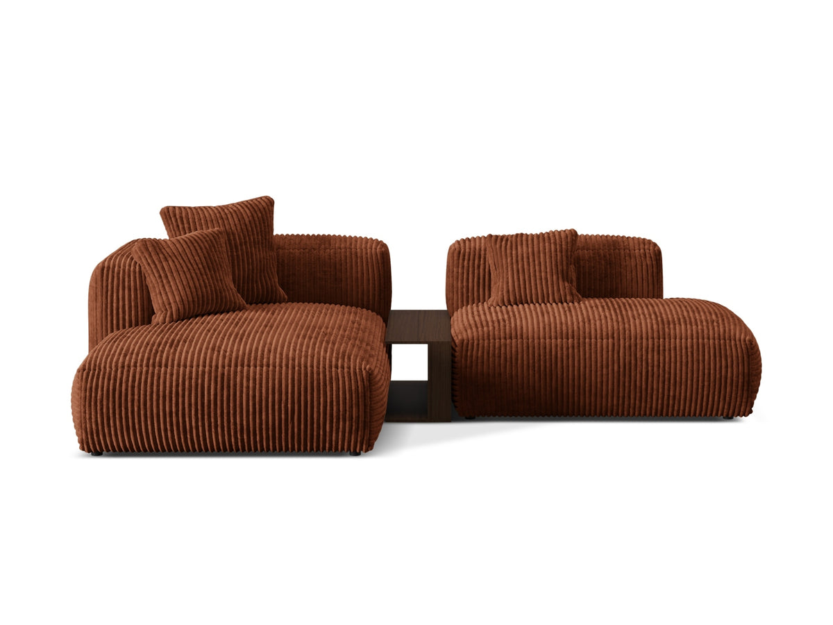 Divano Angolare Componibile Martina, 2 Posti, 176x285x75