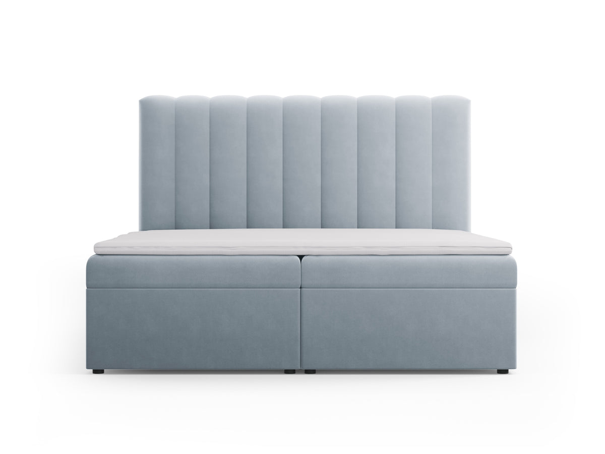 Letto: testiera + molle/materasso + coprimaterasso, "Kelp", 210x180x125