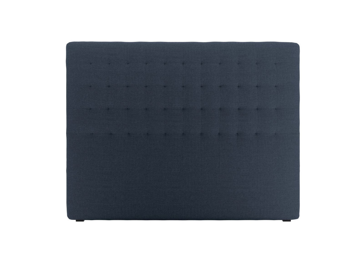 Testiera Nova Alta 120 cm - Blu Navy 160x200