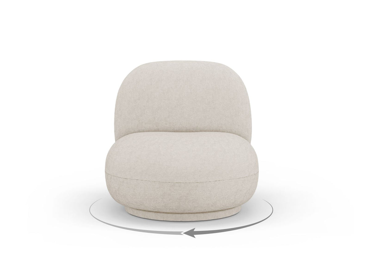 Poltrona Girevole Chuck, 1 Posto, 77x78x80