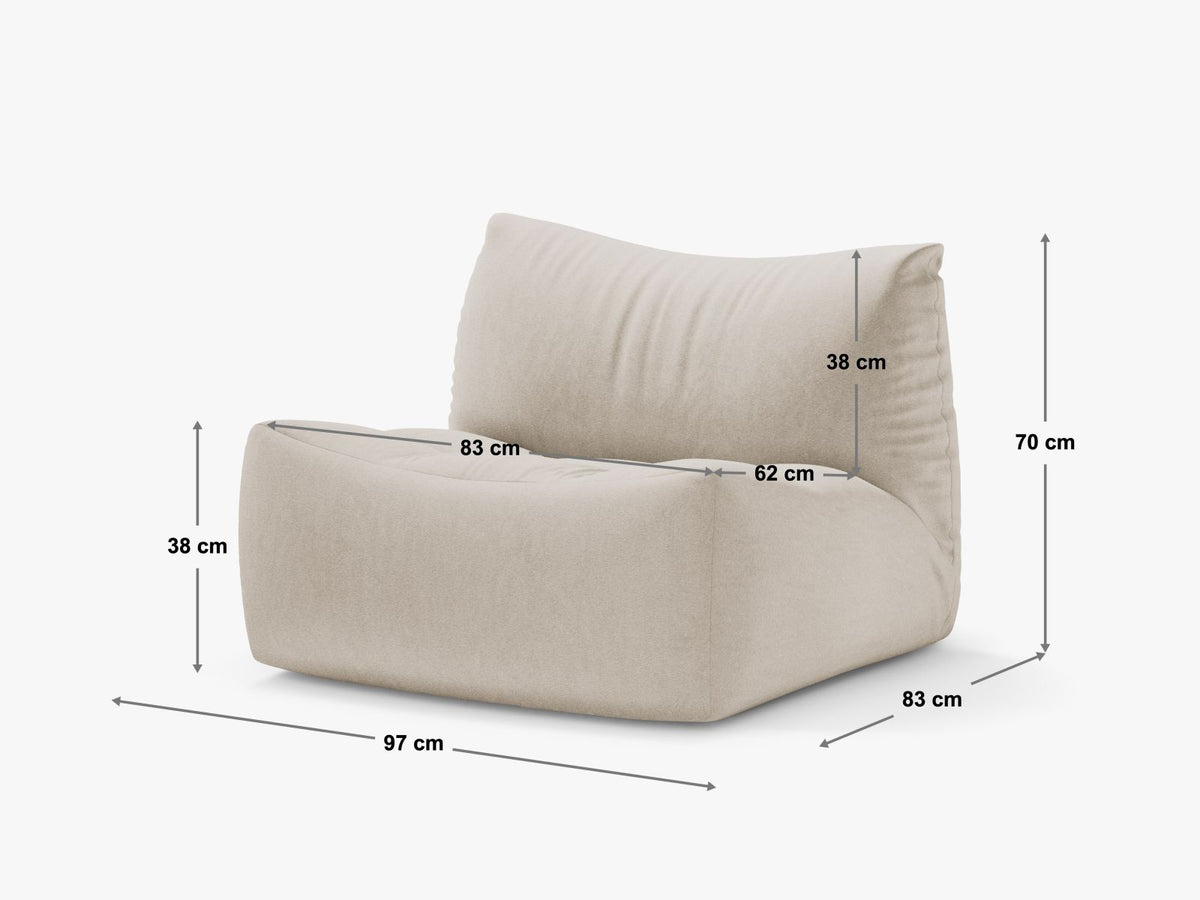 Poltrona Tove, 1 Posto, 83x97x70