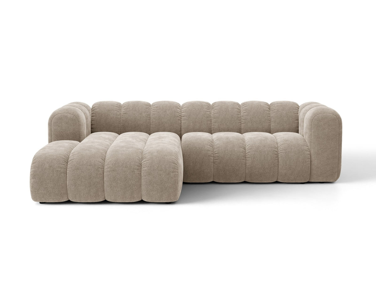 Divano Letto Angolare con Contenitore Lupine, 4 Posti, 177x270x70