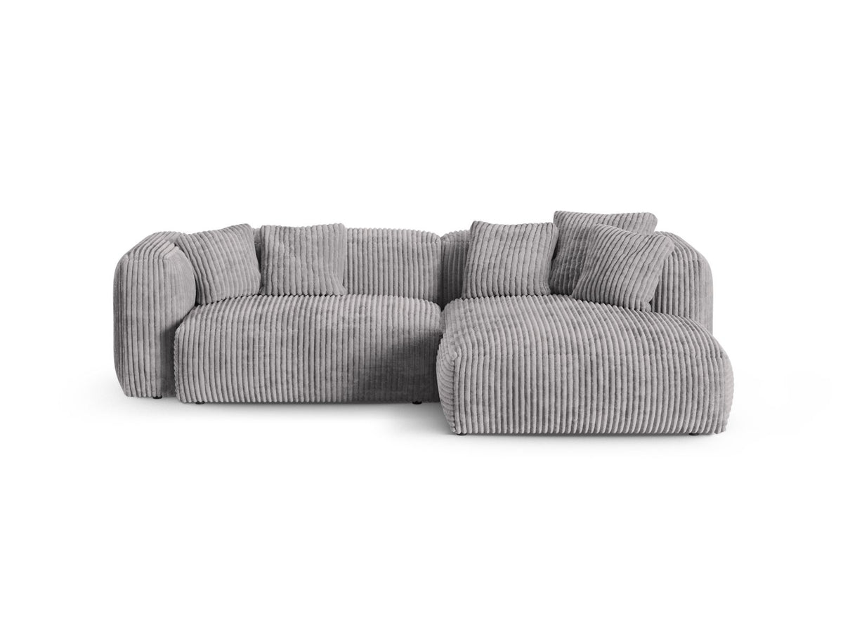 Divano Angolare Componibile XL Martina Seduta Profonda, 2 Posti, 176x280x75