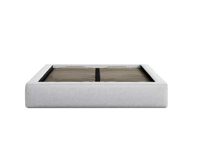 Letto Contenitore Simon - Grigio Chiaro Mélange 160x200