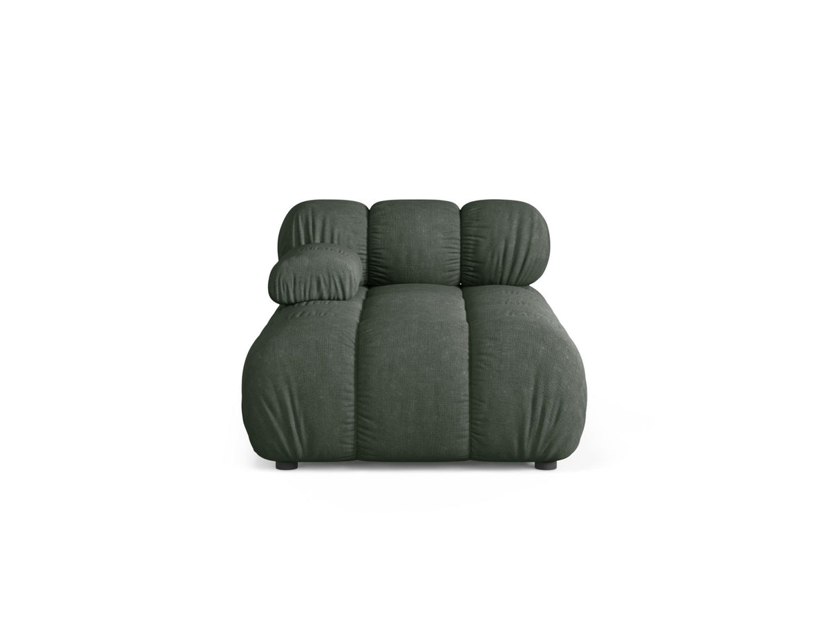 Chaise Longue Sinistra, "Bellis", 1 Posto, 155x94x70 - Verde Muschio