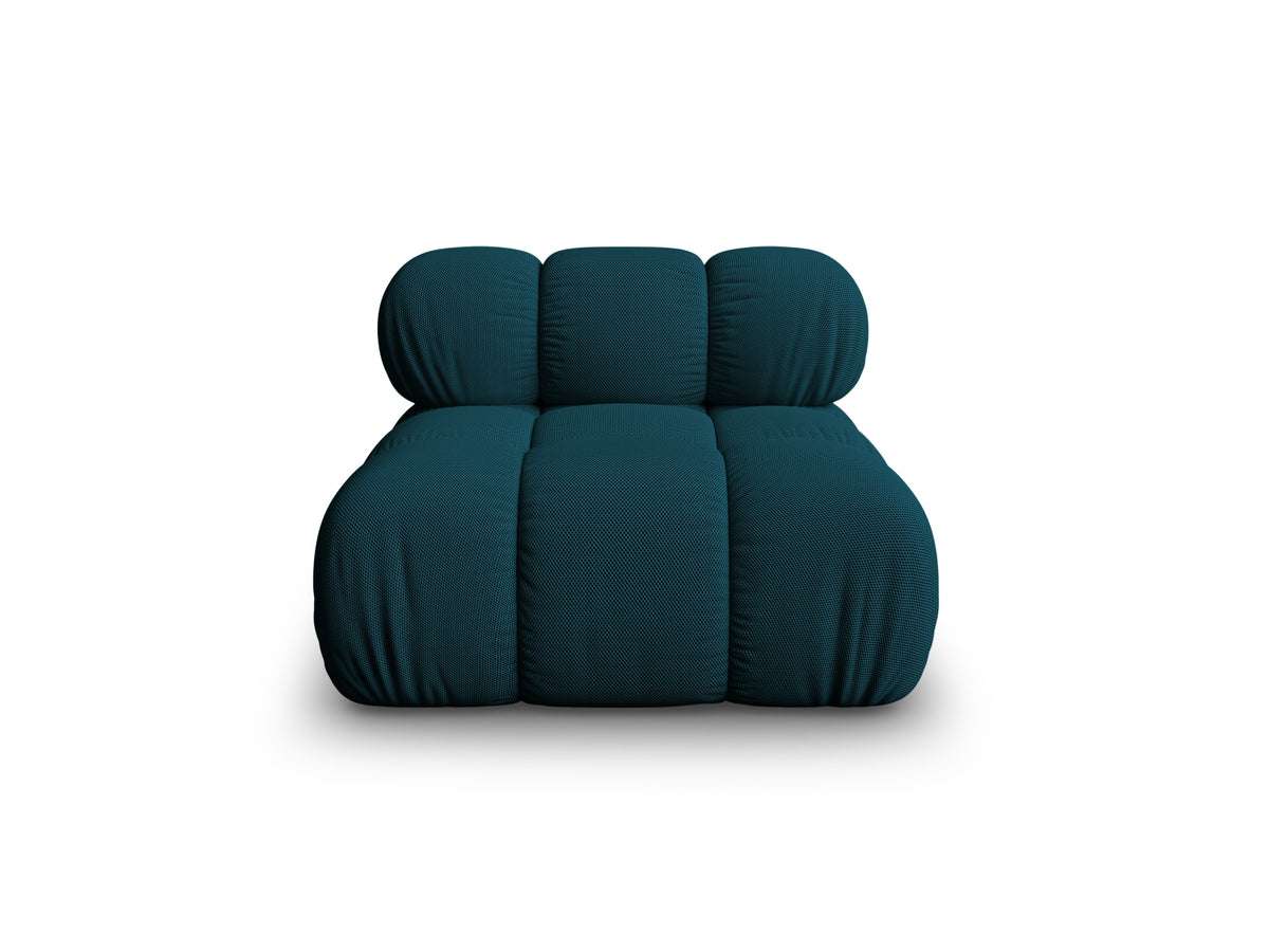 Modulo senza Braccioli, "Bellis", 1 Posto, 94x94x70 - Blu Navy