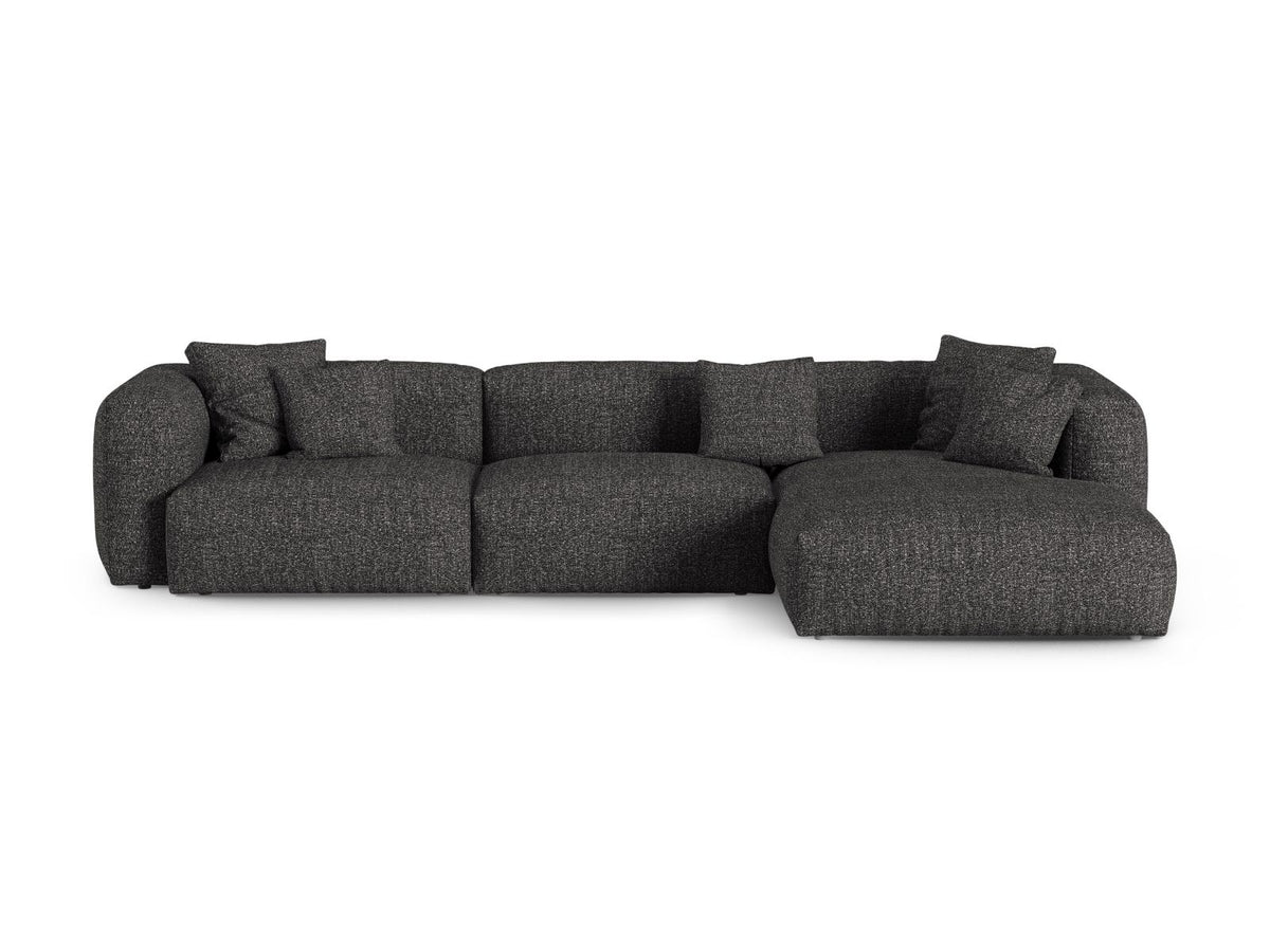 Divano Angolare Componibile XL Martina Seduta Profonda, 3 Posti, 176x330x75