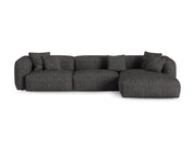 Divano Angolare Componibile XL Martina Seduta Profonda, 3 Posti, 176x330x75