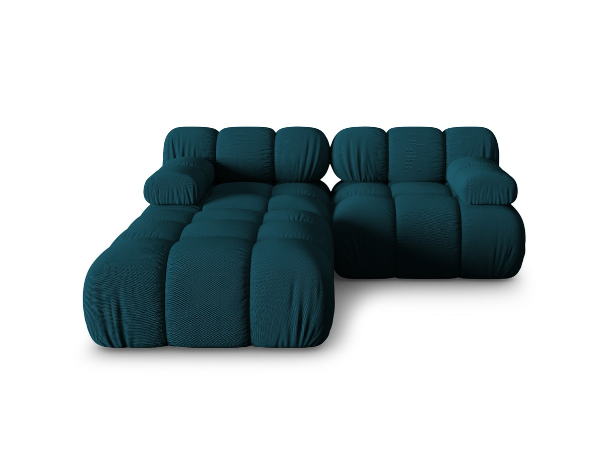 Divano Modulare, "Bellis", 3 Posti, 188x188x70 - Blu Navy