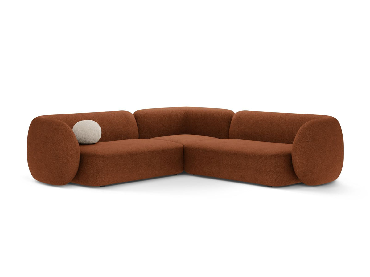 Divano Angolare Simmetrico Componibile Kate, 5 Posti, 252x252x76