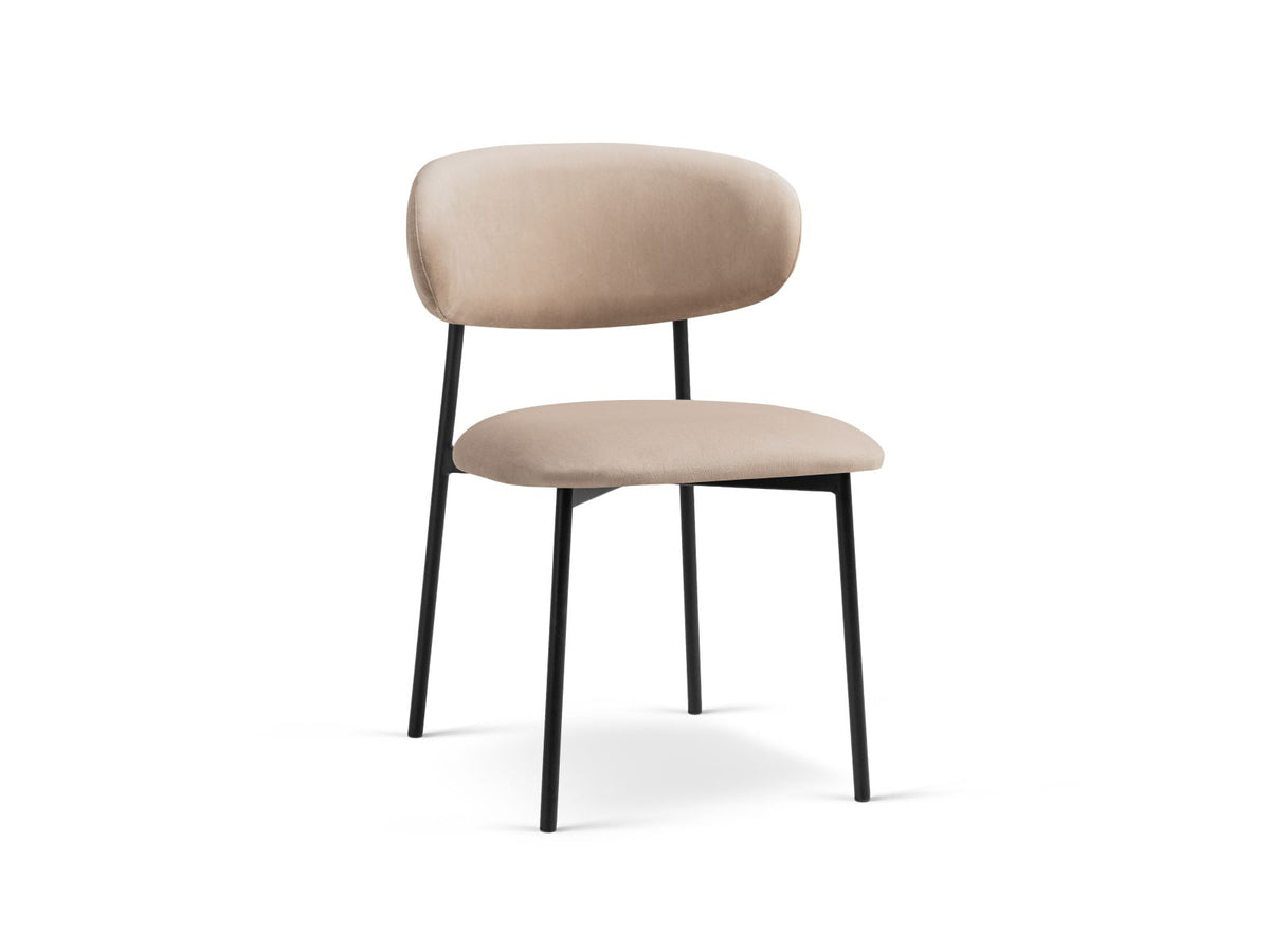 Sedia, "Nina", 1 Posto, 55x52x78 - Beige Mandorla