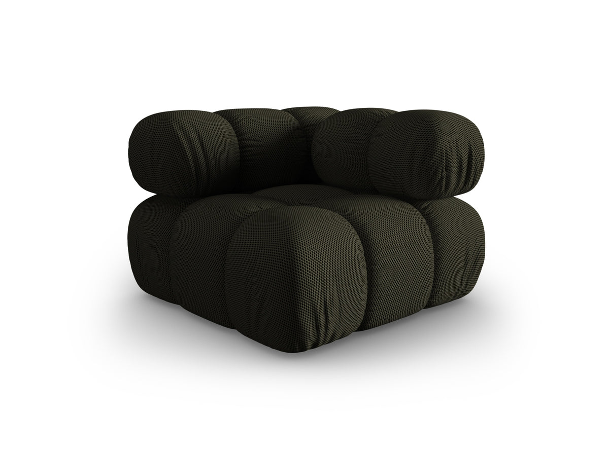 Modulo Angolare, "Bellis", 1 Posto, 94x94x70 - Verde Amazon